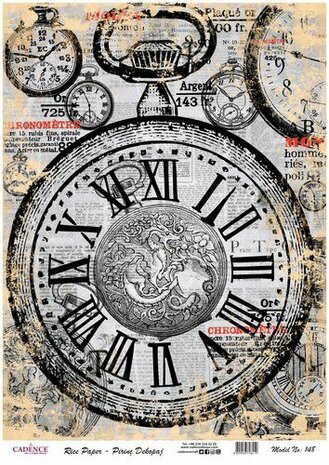 Cadence rijstpapier zakhorloges