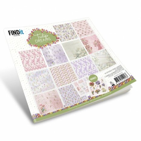 Paperpack - Amy Design - Tulip Dreams 20 x 20 cm ADPP10065