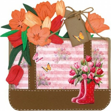 Paperpack - Amy Design - Tulip Dreams 20 x 20 cm ADPP10065