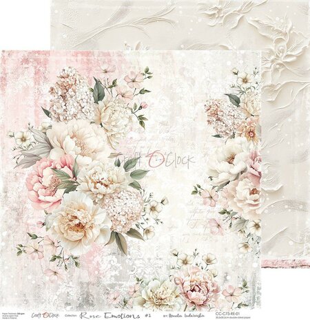 Craft O'Clock Paper Collection Set 30,5x30,5cm Rose Emotions