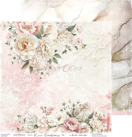 Craft O'Clock Paper Collection Set 30,5x30,5cm Rose Emotions