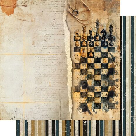 Art Alchemy Paper Collection Set 20,3x20,3 cm Adventure Men AA-AM-08