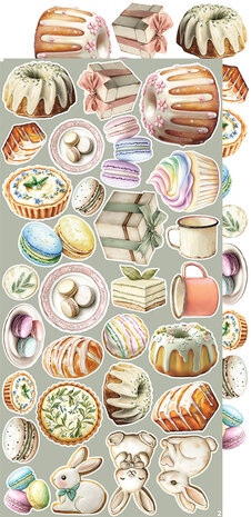 Craft O Clock Creative Extras Set 15x30 cm Mix 01- Spring in Love