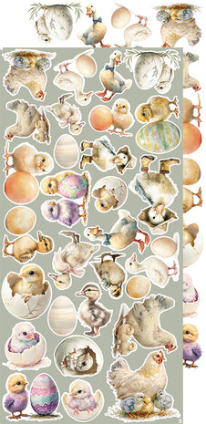Craft O Clock Creative Extras Set 15x30 cm Mix 01- Spring in Love