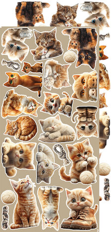 Craft O Clock Creative Extras Set 15x30 cm Mix 02- Lovely Pets&nbsp;CC-CEX-MIX-02