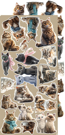 Craft O Clock Creative Extras Set 15x30 cm Mix 02- Lovely Pets&nbsp;CC-CEX-MIX-02