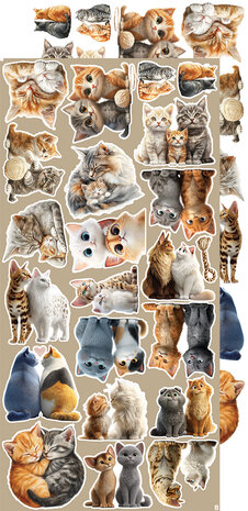 Craft O Clock Creative Extras Set 15x30 cm Mix 02- Lovely Pets&nbsp;CC-CEX-MIX-02