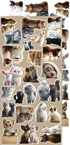 Craft O Clock Creative Extras Set 15x30 cm Mix 02- Lovely Pets&nbsp;CC-CEX-MIX-02