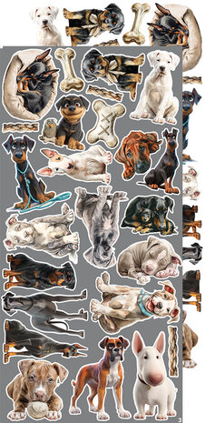 Craft O Clock Creative Extras Set 15x30 cm Mix 02- Lovely Pets&nbsp;CC-CEX-MIX-02