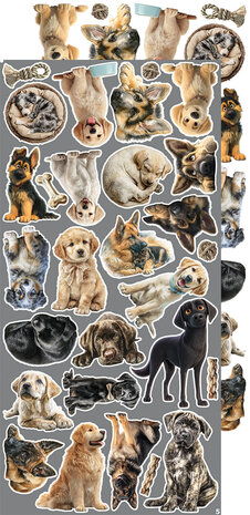 Craft O Clock Creative Extras Set 15x30 cm Mix 02- Lovely Pets&nbsp;CC-CEX-MIX-02