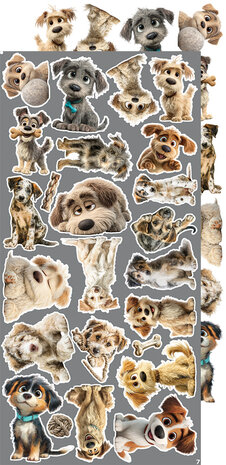 Craft O Clock Creative Extras Set 15x30 cm Mix 02- Lovely Pets&nbsp;CC-CEX-MIX-02