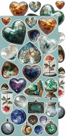 Craft O Clock Creative Extras Set 15x30 cm Mix 03- Supernatural World CC-CEX-MIX-03