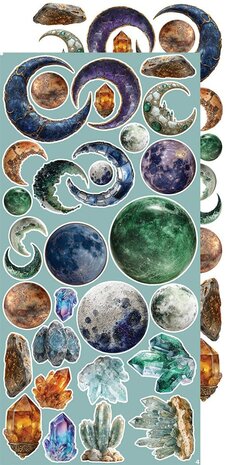 Craft O Clock Creative Extras Set 15x30 cm Mix 03- Supernatural World CC-CEX-MIX-03