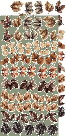 Craft O Clock Creative Extras Set 15x30 cm Mix 04- All Leaves&nbsp;CC-CEX-MIX-04