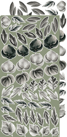 Craft O Clock Creative Extras Set 15x30 cm Mix 04- All Leaves&nbsp;CC-CEX-MIX-04