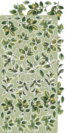 Craft O Clock Creative Extras Set 15x30 cm Mix 04- All Leaves&nbsp;CC-CEX-MIX-04