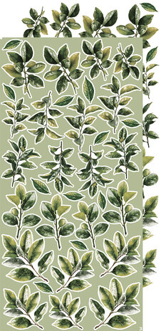 Craft O Clock Creative Extras Set 15x30 cm Mix 04- All Leaves&nbsp;CC-CEX-MIX-04