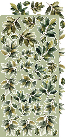 Craft O Clock Creative Extras Set 15x30 cm Mix 04- All Leaves&nbsp;CC-CEX-MIX-04