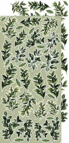 Craft O Clock Creative Extras Set 15x30 cm Mix 04- All Leaves&nbsp;CC-CEX-MIX-04