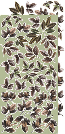 Craft O Clock Creative Extras Set 15x30 cm Mix 04- All Leaves&nbsp;CC-CEX-MIX-04