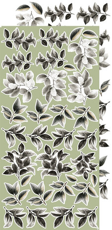 Craft O Clock Creative Extras Set 15x30 cm Mix 04- All Leaves&nbsp;CC-CEX-MIX-04