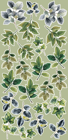 Craft O Clock Creative Extras Set 15x30 cm Mix 04- All Leaves&nbsp;CC-CEX-MIX-04