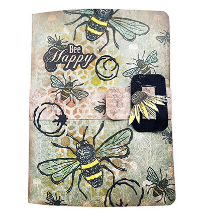 Studio Light Stencil Memory Journal Sweet Bee Memories nr.06 HE-SB-STEN06