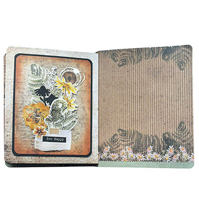 Studio Light Stencil Memory Journal Sweet Bee Memories nr.06 HE-SB-STEN06