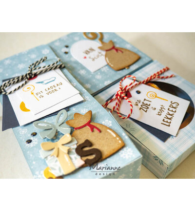 Marianne Design Clear Stamp, Kaertjes en Co - Kerst CS1183