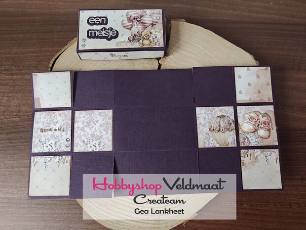 Craft O Clock Extras Set Flowers 15x30 cm Girl &amp; Curl