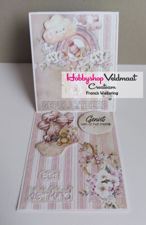 Craft O Clock Extras Set 15x30 cm Baby Girl