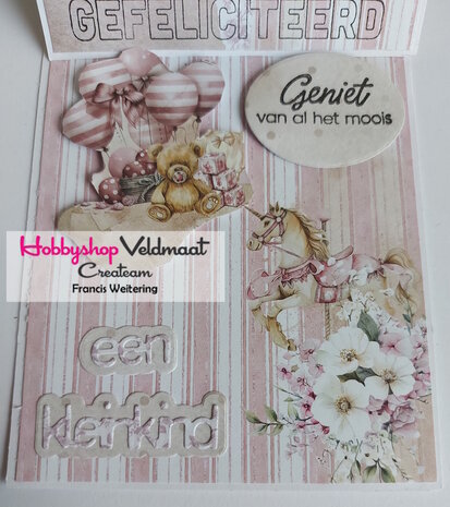 Craft O Clock Extras Set 15x30 cm Baby Girl