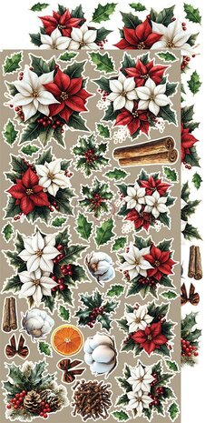 Craft O Clock Extras Set Mix 15x30 cm Oh Christmas Night CC-F41-OCN-13