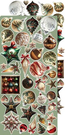Craft O Clock Extras Set Mix 15x30 cm Oh Christmas Night CC-F41-OCN-13