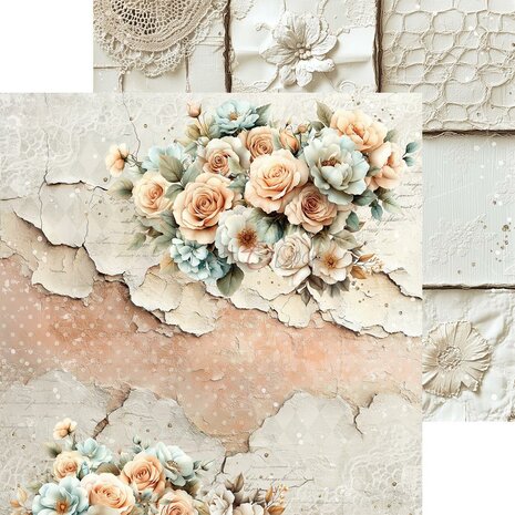Craft O Clock Set of Papers 15x15 cm Sprites of Harmony CC-C78-SH-10