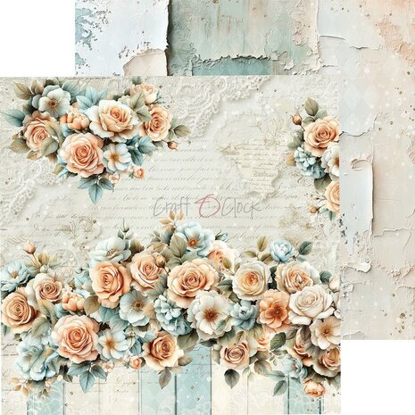Craft O Clock Set of Papers 15x15 cm Sprites of Harmony CC-C78-SH-10