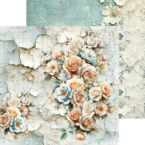 Craft O Clock Set of Papers 15x15 cm Sprites of Harmony CC-C78-SH-10