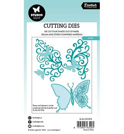Studio Light Cutting Die Swirls Essentials nr. 1078&nbsp;SL-ES-CD1078