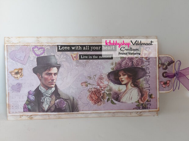 Studio Light Designer Paper Pad Background des. Vict. Dreams nr.139 JMA-VD-DPP139 203x203x9mm