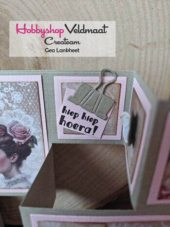 Vaessen Creative &bull; Mini Snij- en Embossingmallen Vintage Filmstrip 5st.