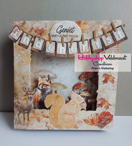 Craft O Clock Set of Papers 15x15 cm Autumnaria