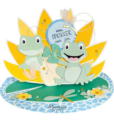 Marianne Design Clear Stamp Kaertjes &amp; Co - Opkikkers CS1190