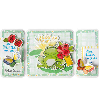 Marianne Design Clear Stamp Kaertjes &amp; Co - Opkikkers CS1190