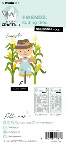 Studio Light - Creative Craftlab - Friendz - Cutting Die - Accessoires Corn&nbsp;CCL-FR-CD996