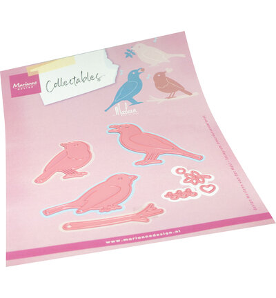 Marianne Design Collectable, Birds by Marleen COL1583