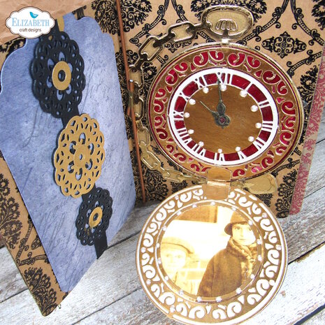 Elizabeth Craft Designs Mr. &amp; Mrs. Dies Gentleman's Timepiece (2239)