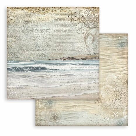 Stamperia Silent Sea Maxi Background Selection 30x30 cm Paper Pack (SBBL170)