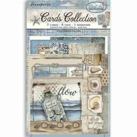 Stamperia Silent Sea Cards Collection (SBCARD29)