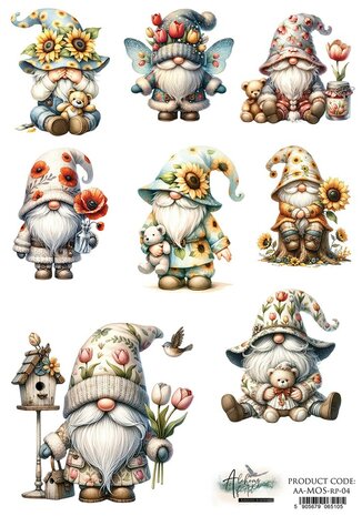 Art Alchemy Rice paper 4, Memory of Spring, A4 (21x29,7cm) 25-30g