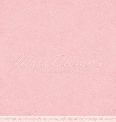 Maja Design Mono - Spring - Pastel pink 30,5x30,5 cm